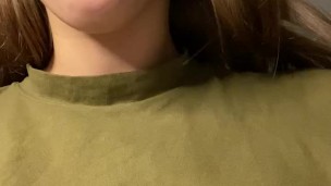 Spit in your mouth. Drool. Saliva drops.