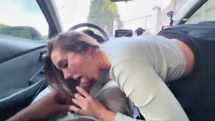 I fuck a stranger in his car because he offers to take me home.