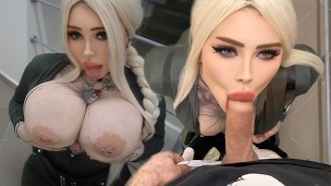 Slobbering Fucking In The Mouth In The Elevator And In The Entrance