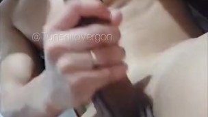 Argentine Vergon spreads all his semen on the floor!